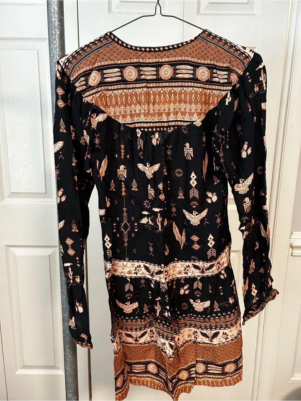 Spell black & tan Phoenix dress xs - Picture 4 of 7
